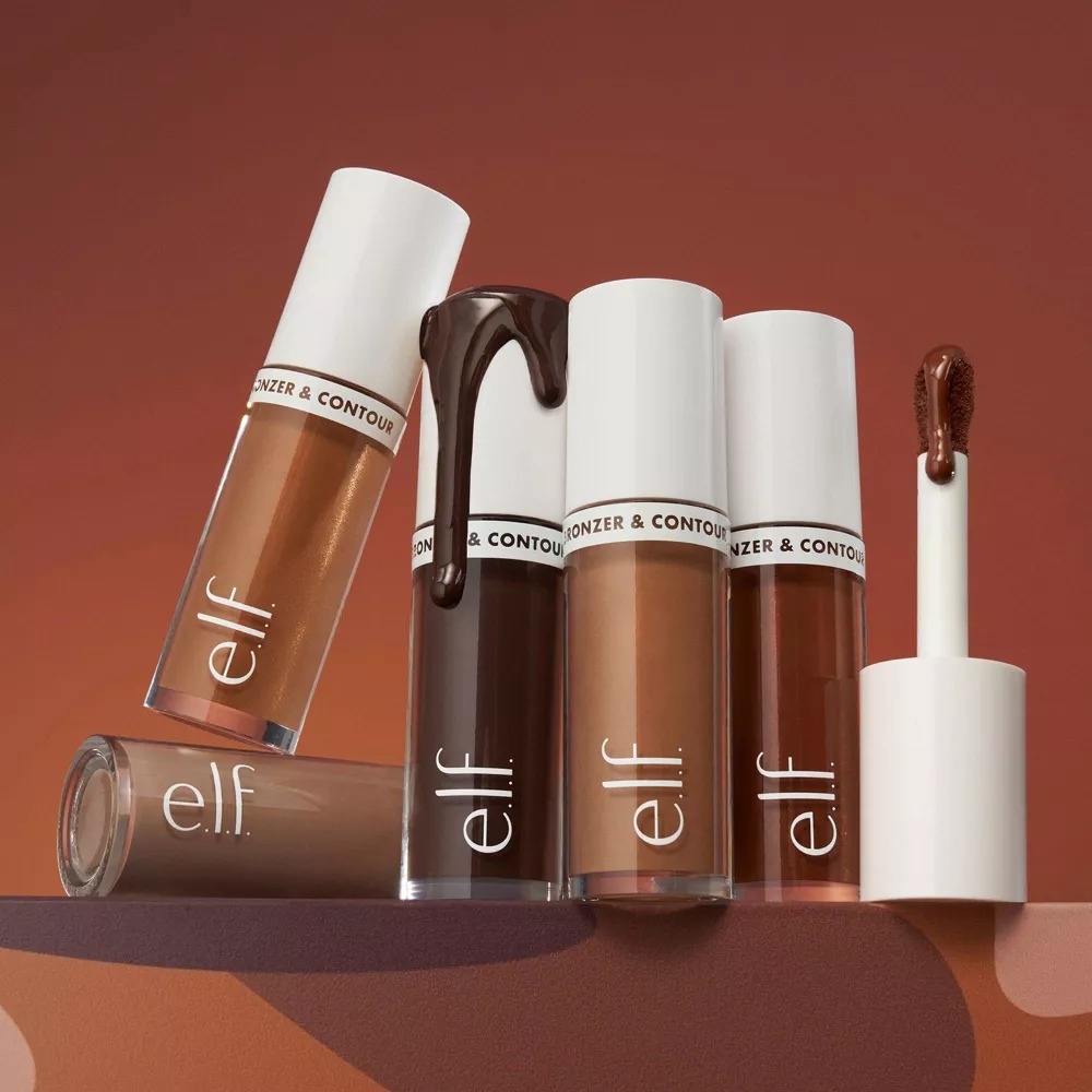 🌻พร้อมส่ง 5 สี🌻e.l.f. Cosmetics Camo Liquid Bronzer & Contour 4 mL.