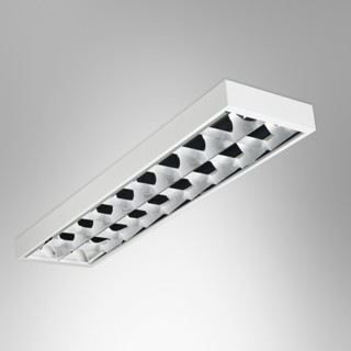 LUMAX โคมตะแกรงติดลอย รุ่น ESST300 ใช้ร่วมกับหลอด T8 x 2 หลอ…