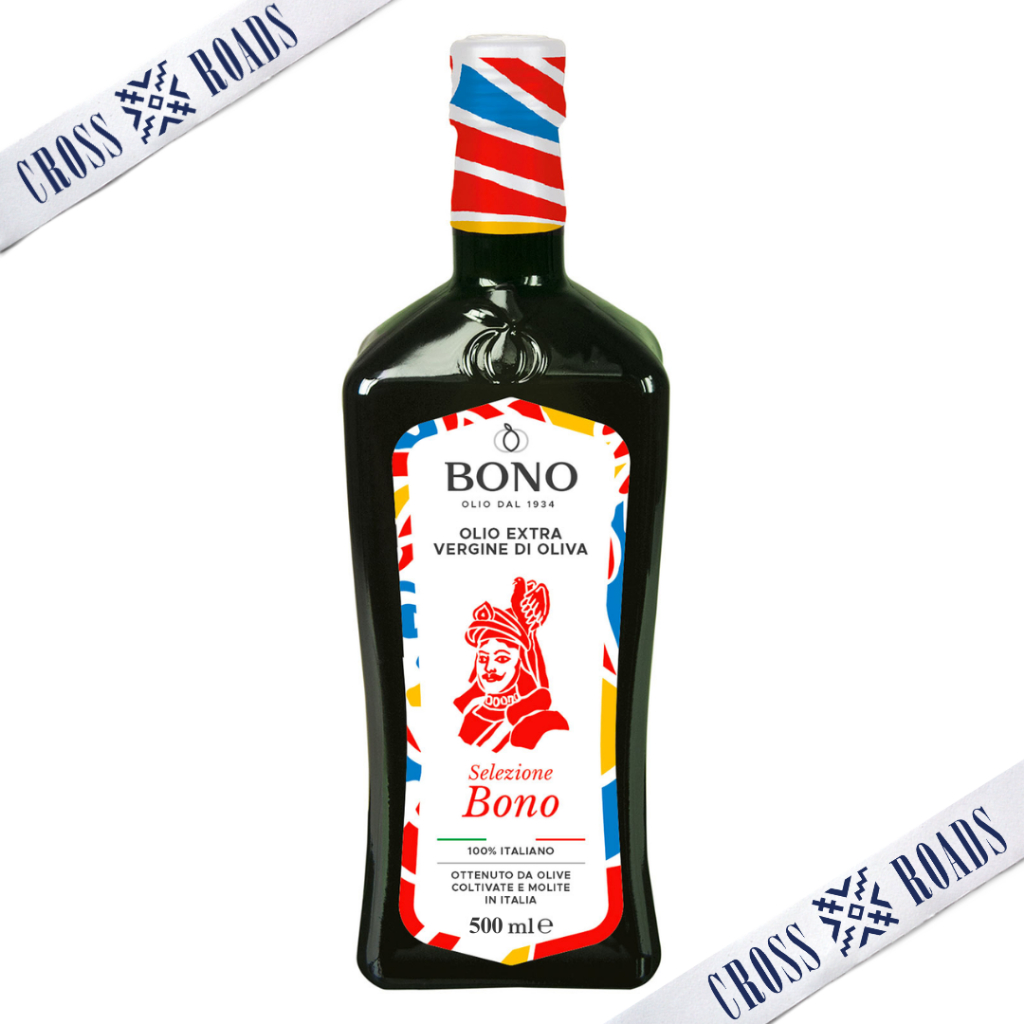 BONO 100% Italian Extra Virgin Olive Oil 500ml โบโน่100%น้ำมันมะกอกเอ็กซ์ตร้าเวอจิ้นจากอิตาลี 500ml