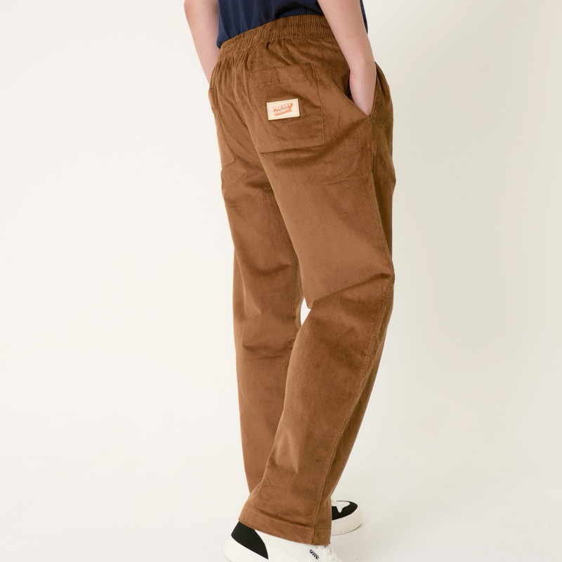 กางเกงขายาวเอวยางยืด ทรงกระบอก Brother Pants มี 10 สี - รูปที่ 2
