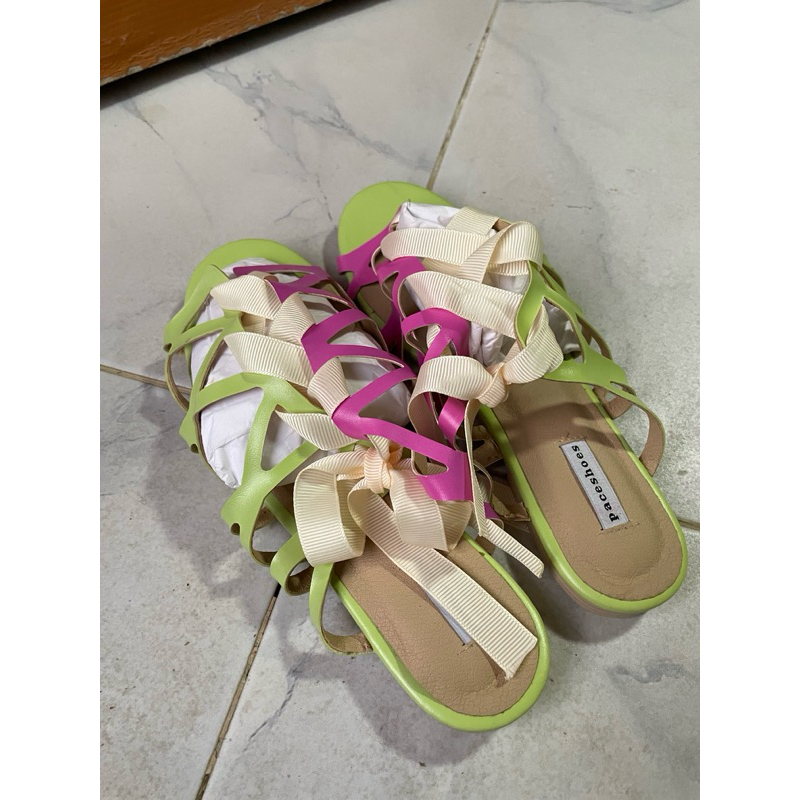 ส่งต่อ รองเท้าแตะ แบรนด์ paceshoes size 36