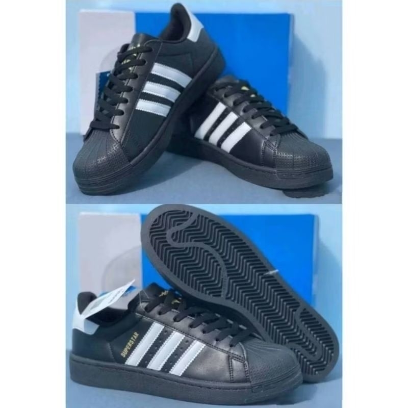 รองเท้า Adidas Super Star Black ใส่ได้ทั้ง ชาย หญิง [ ของแท้💯 พร้อมส่ง ]