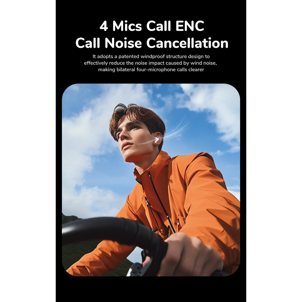 UGREEN HiTune T6 หูฟังไร้สาย หูฟังบลูทูธ ANC ตัดเสียงรบกวน รองรับ Dual Connection สีขาว รุ่น 55137