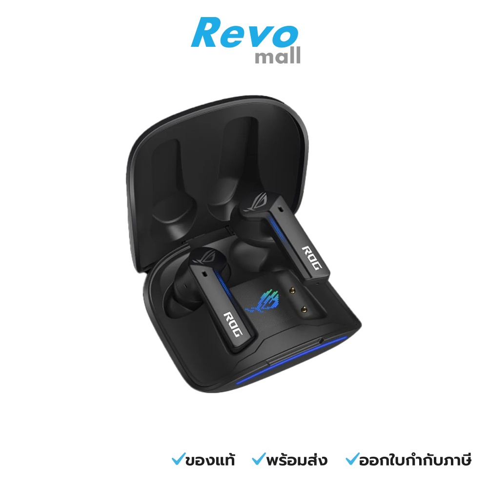 ASUS หูฟังเกมมิ่ง Rog Cetra True Wireless - Black รุ่น ASU-YH03G1-B5UA00