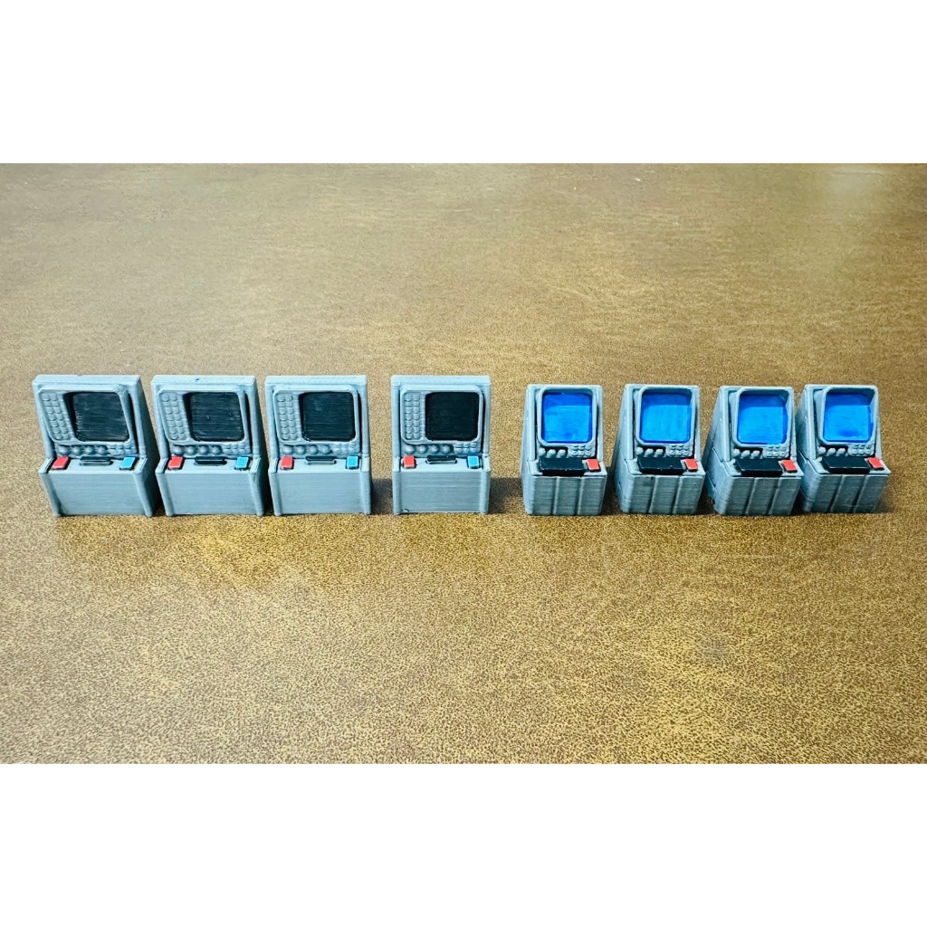 [Plastic] Nemesis Board Game: Computer Token - ชุดอัพเกรดโทเค่นคอมพิวเตอร์สำหรับบอร์ดเกม