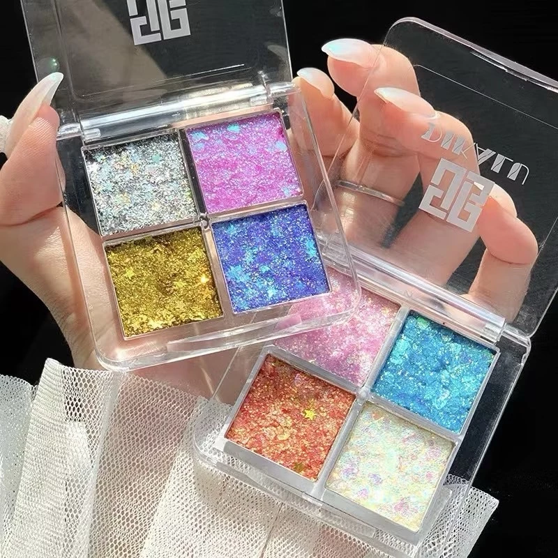 M471 อายแชโดว์ ทาตากากเพชร กลิตเตอร์วิ้งๆ 4 สี กันน้ำ กันเหงื่อ ติดทนนาน