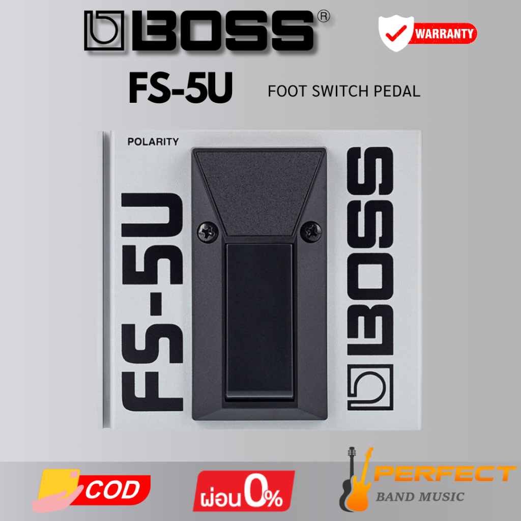ฟุตสวิตซ์ BOSS FS-5U Foot Switch Pedal * กรุณาสอบถามก่อนสั่งซื้อ *