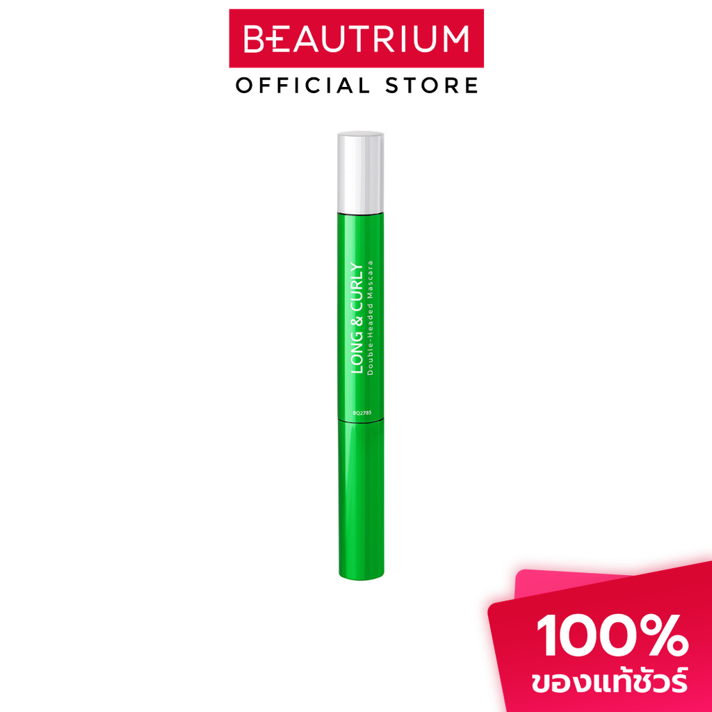 ODBO Bq Cover Long & Curly Double-Headed Mascara มาสคาร่า 9g