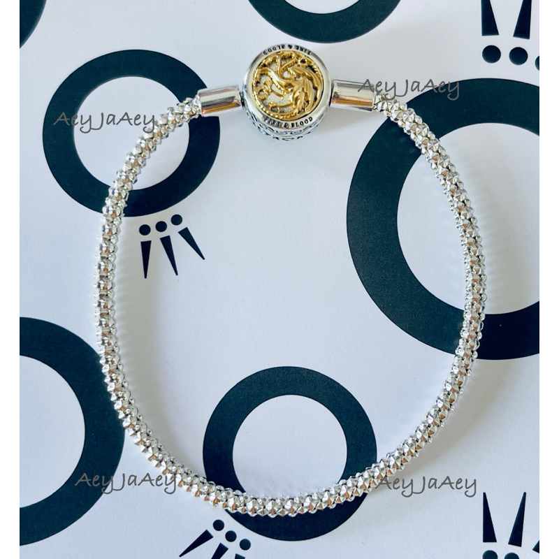 Pandora แท้💯% สร้อยข้อมือ Game of Thrones ไซส์ 18 New