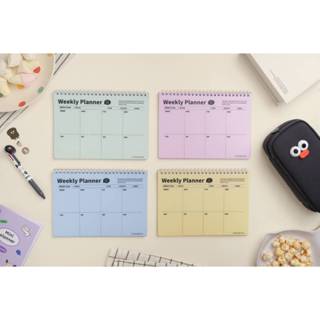 Ropamoda  Weekly Planner A5  6 Month สมุดแพลนเนอร์เกาหลี  (9…
