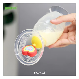 Haakaa Set-Silicone Breast Pump Gen 2 & Stopper กรวยปั๊มนมสุญญากาศ