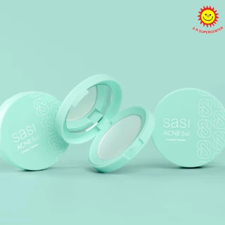[ 1ชิ้น ] Sasi Acne Sol ศศิ แอคเน่ โซล คอมฟอร์ท พาวเดอร์ ขนาด 4.5 กรัม (1ชิ้น)