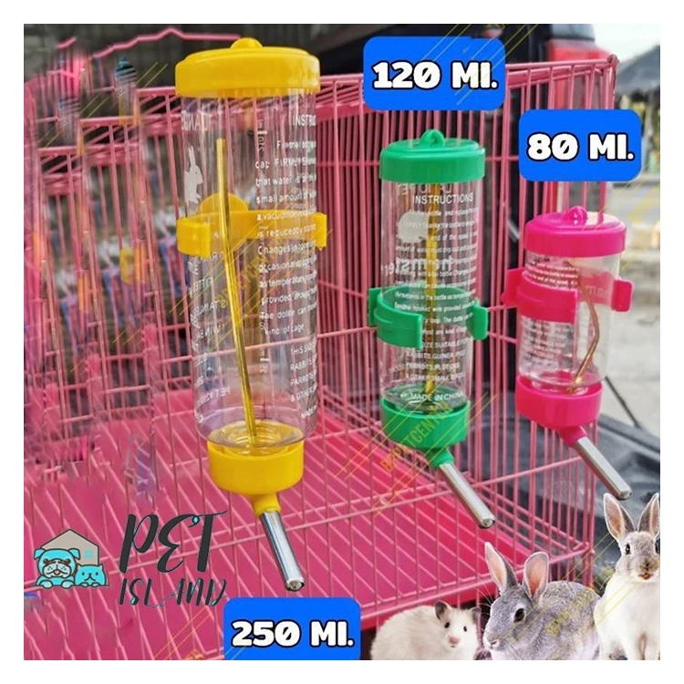 หลอดน้ำติดกรงสัตว์เลี้ยง 80 ml - 250 ml thumbnail 4