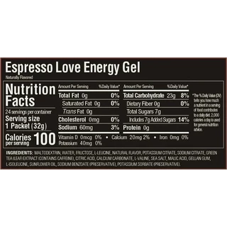 GU ENERGY GEL เจลให้พลังงานสำหรับการออกกำลังกาย