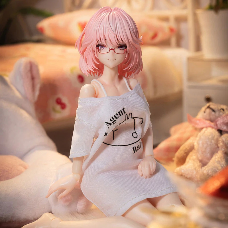 *เสื้อ Pink Plush Cloth ขายแยก* Snail Shell 1/12 RA-01L Aileen Loungewear