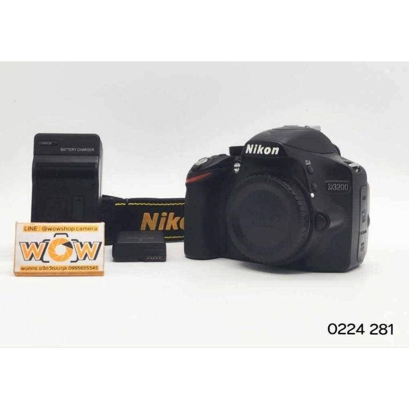Nikon D3200 เลนส์ Kit 18-55​