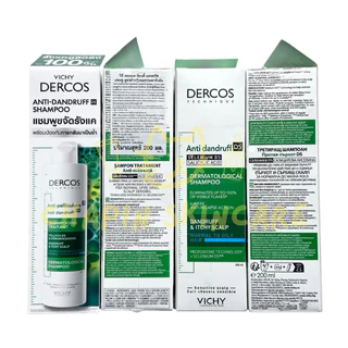 ฉลากไทย VICHY DERCOS ANTI-DANDRUFF ,DERCOS AMINEXIL ANTI-HAIR LOSS SHAMPOO วิชี่ แชมพูขจัดรังแค แชมพูลดผมร่วง