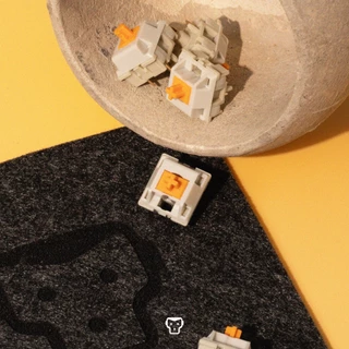 [รับประกัน 15 วัน] SARU Switch Mars Orange (Linear) สวิตช์ 5 pin ใส่กับคีย์บอร์ดแมคคานิคอล