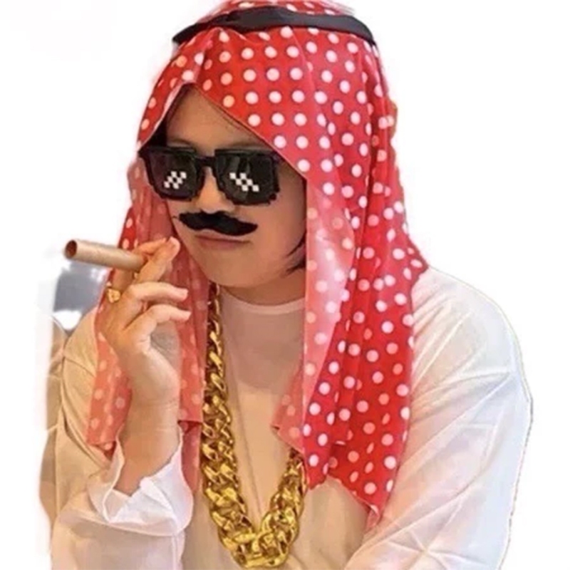 Arabic costume cosplay ชุดเสี่ย  ชุดเศรษฐีดูไบ ชุดคอสตูม ชุดแฟนซี