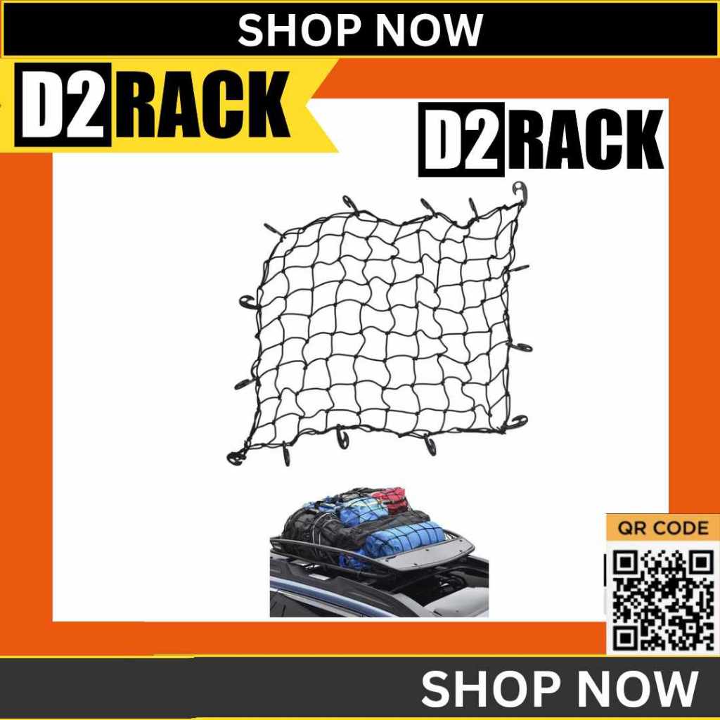 ตาข่าย คลุมแร็คหลังคา 150x150cm สีดำ #แลคหลังคา #แรคหลังคา #Rack หลังคา #แร็ค #แลค #แครี่บอย