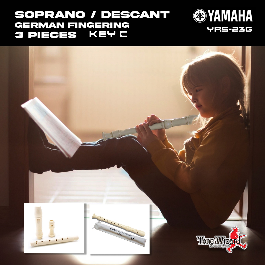 YAMAHA ขลุ่ย Recorder YRS-23G CR (190)
