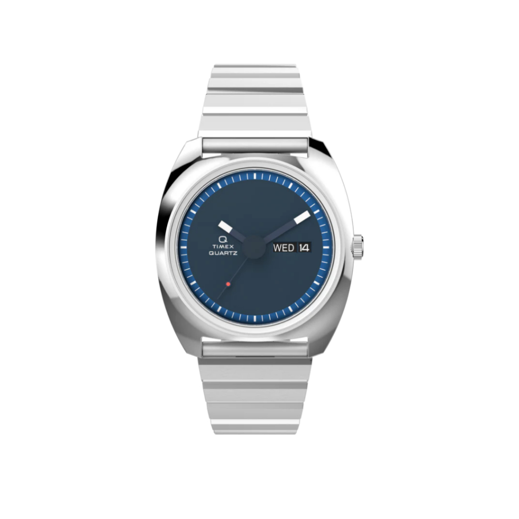 Timex TW2W59800 Q Timex 1975 Enigma Reissue 37mm นาฬิกา นาฬิกาข้อมือ นาฬิกาข้อมือผู้ชาย