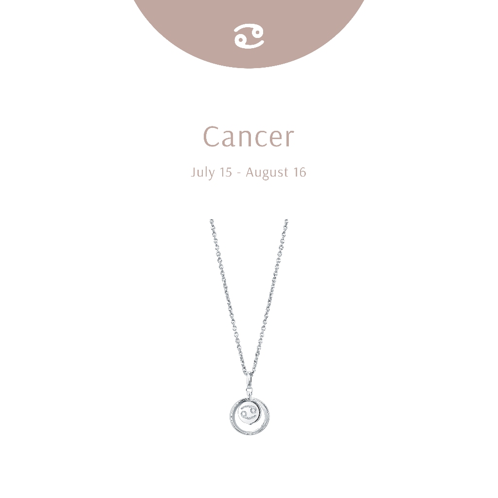 Ravipa | Zodiac Cancer Necklace - สร้อยคอ