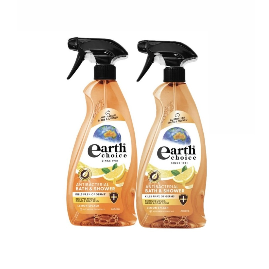 [แพ็กคู่] เอิร์ธ ชอยส์ บาธ เเอนด์ ชาวเวอร์ EARTH CHOICE BATH&SHOWER PACK 2 BOTTLES