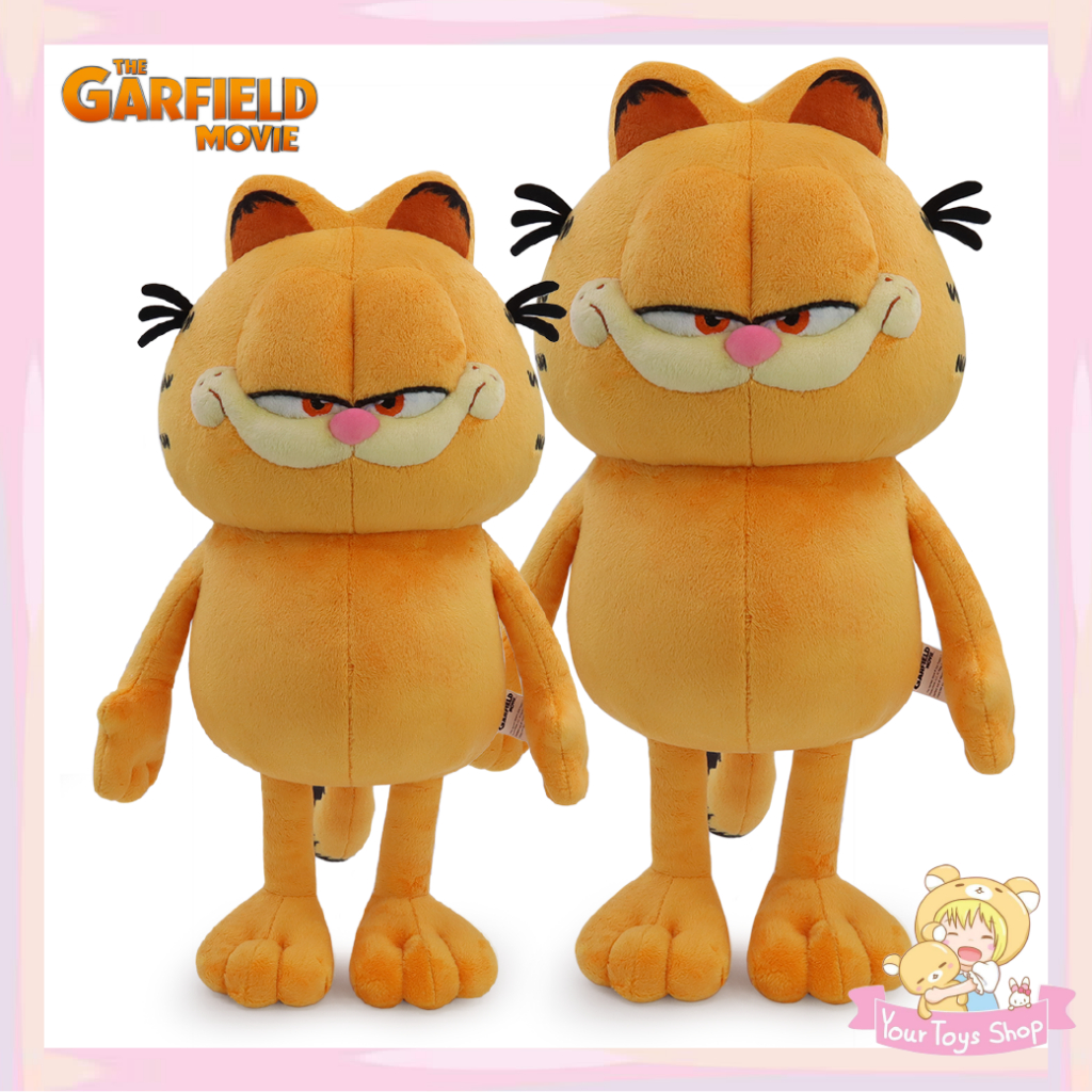 ตุ๊กตา Garfield Std (การ์ฟิลด์) ท่ายืน : ลิขสิทธิ์แท้ The Garfield Movie