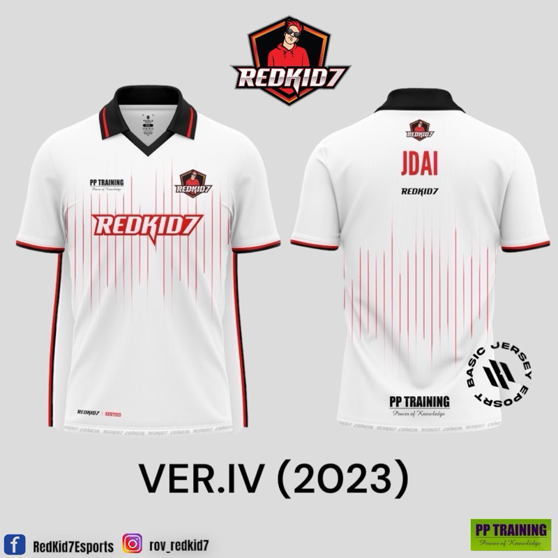 เสื้อทีม RedKid7 Ver.4 (2023) (AOV/ROV)
