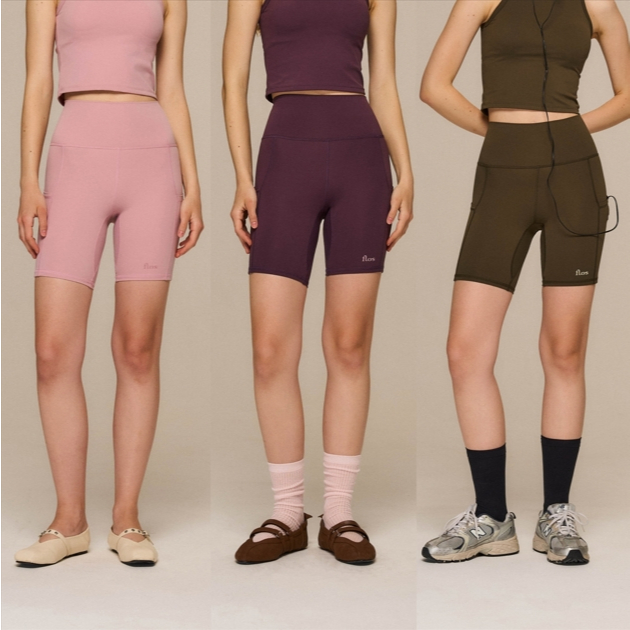 Liss Pockets Biker Shorts - The Flos Club