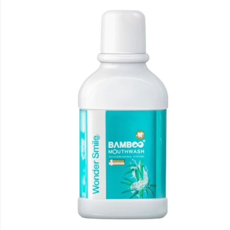 น้ำยาบ้วนปาก Wonder Smile Bamboo Mouthwash 300 ml.