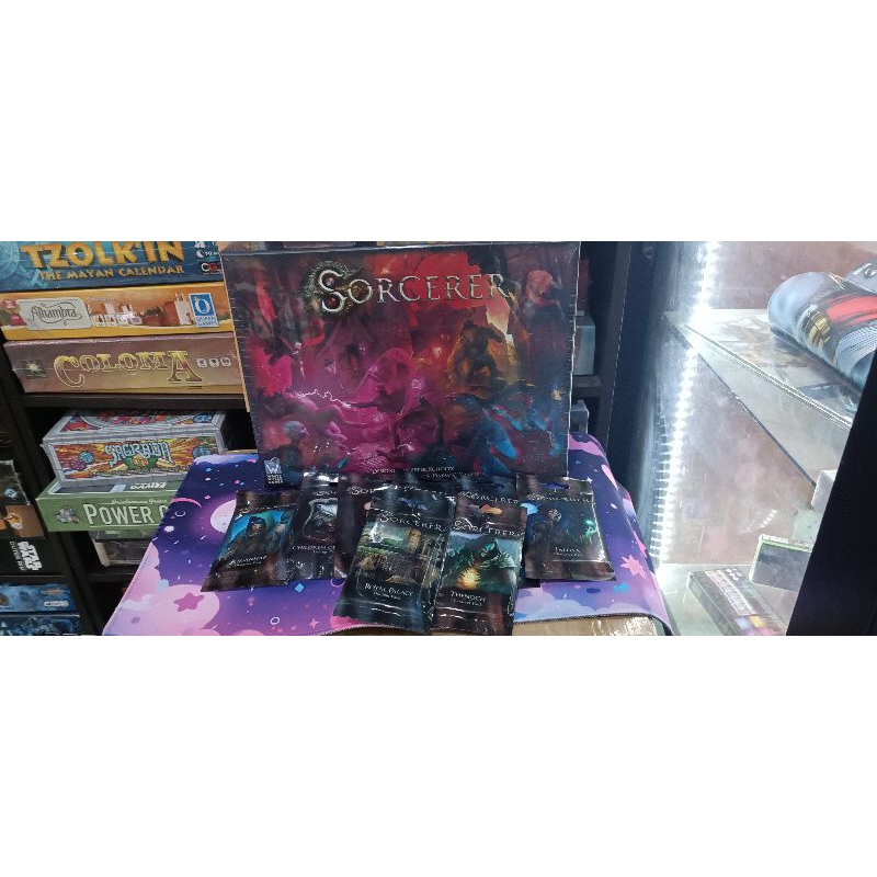 Sorcerer+ 8 Expansion Packs Deck Building Board Games