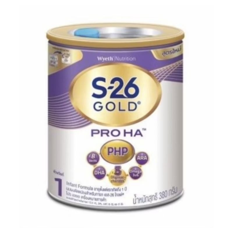 S26 GOLD PRO HA 1 ขนาด 380 กรัม EXP.3-6-2026