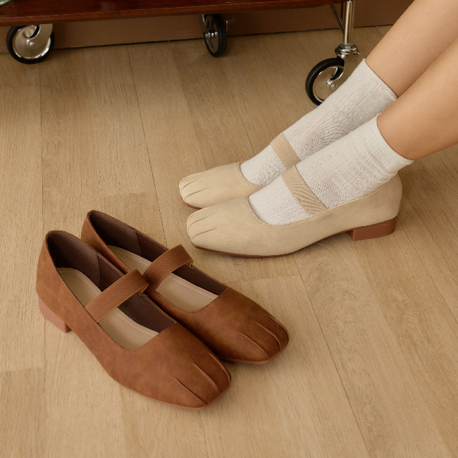 Gordinary Hazel แมรี่เจนสายยางยืด Size 36-40 (328-61)