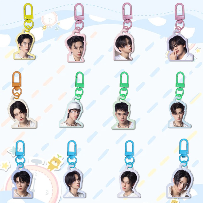 พวงกุญแจอคิลิคบัส BUS Because of You, I Shine