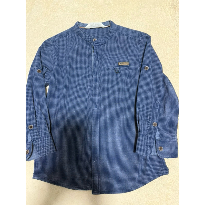 เสื้อเชิํต คอจีน H&M ขนาด 98 อายุ2-3ปี