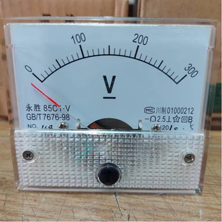 วัดโวลท์ วัดแอมป์ Volt Amp DC มิเตอร์เข็ม 100V-300V, 500V และวัดกระแส 0-30Amp