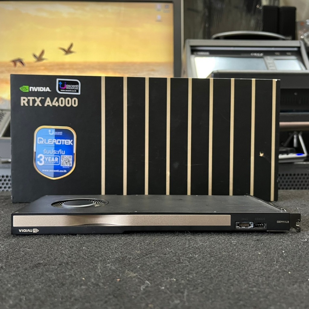 Nvidia RTX A4000 16GB GDDR6 มือสองสภาพดี