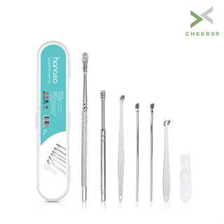 ชุดแคะหู ไม้แคะหู ที่แคะหู สแตนเลสมืออาชีพ ครบชุด ทำความสะอา…