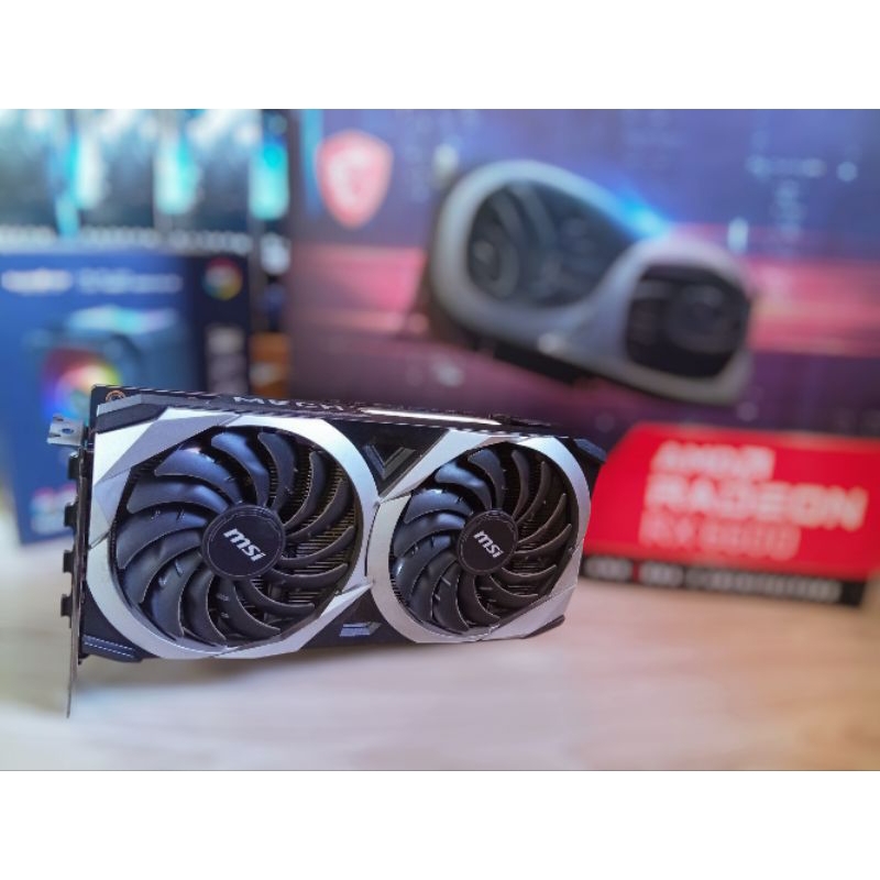 Radeon RX 6600 MECH 2X 8G. (มือสอง)