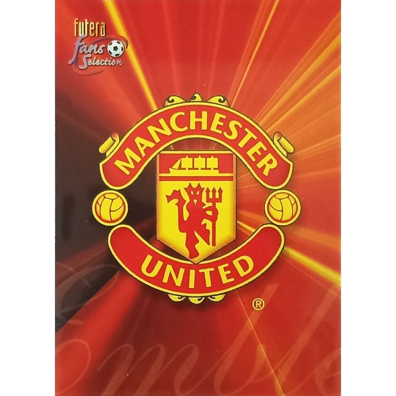 Logo Card Futera Manchester United Fan selection 195