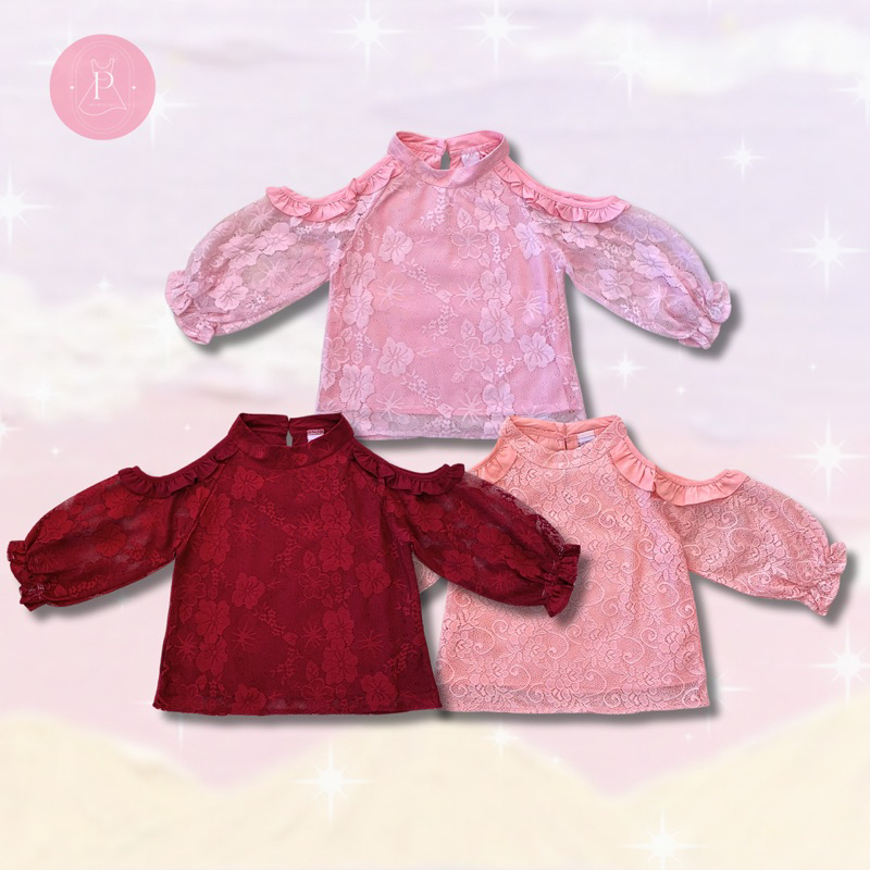 เสื้อผ้าลูกไม้เด็กผู้หญิง