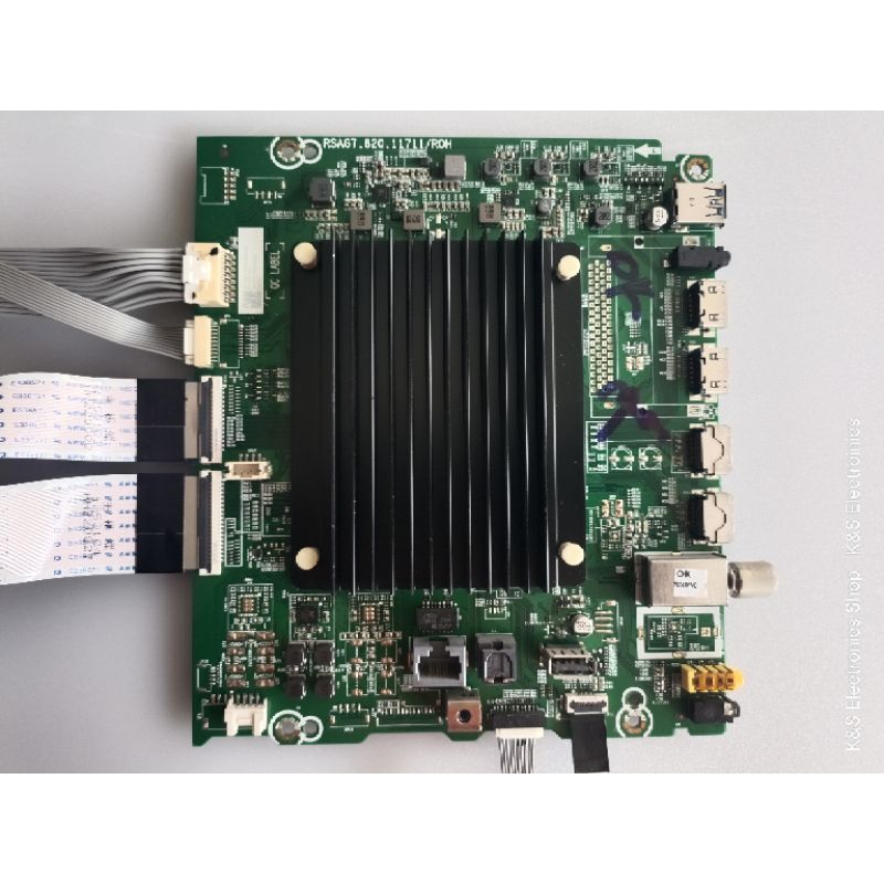 Mainboard Hisense รุ่น 55U7H พาร์ท RSAG7.820.11711/ROH อะไหล่แท้/ของถอดมือสอง รับประกันสินค้า 30 วัน