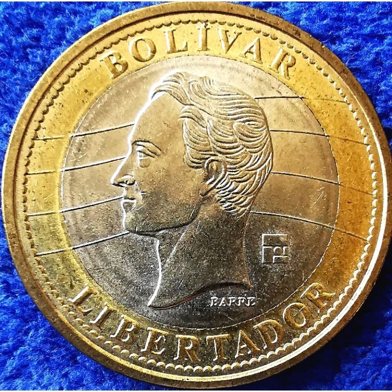 เหรียญ​​ เวเนซุเอลา​,Venezuela, 1 Bolivar, ใช้แล้ว,  #1697
