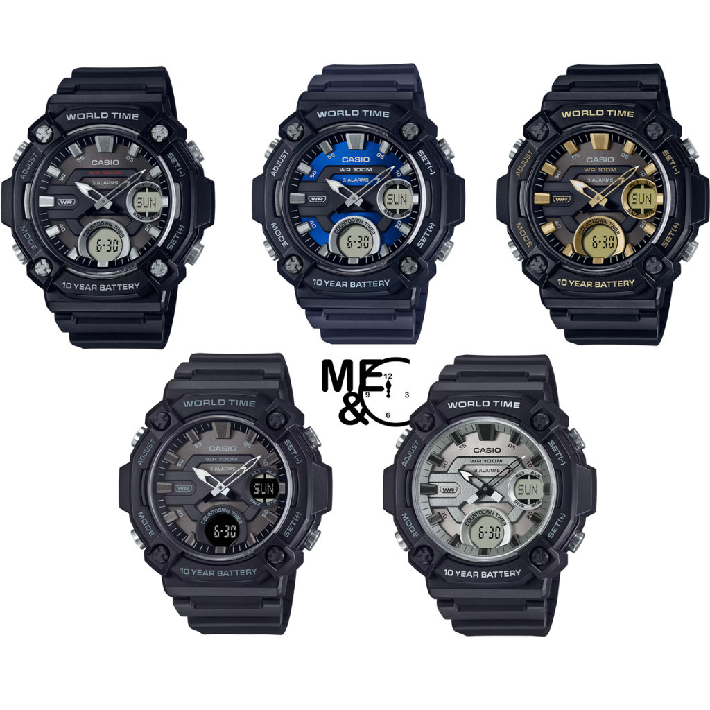CASIO AEQ-120W SERIES ของแท้ ประกัน CMG