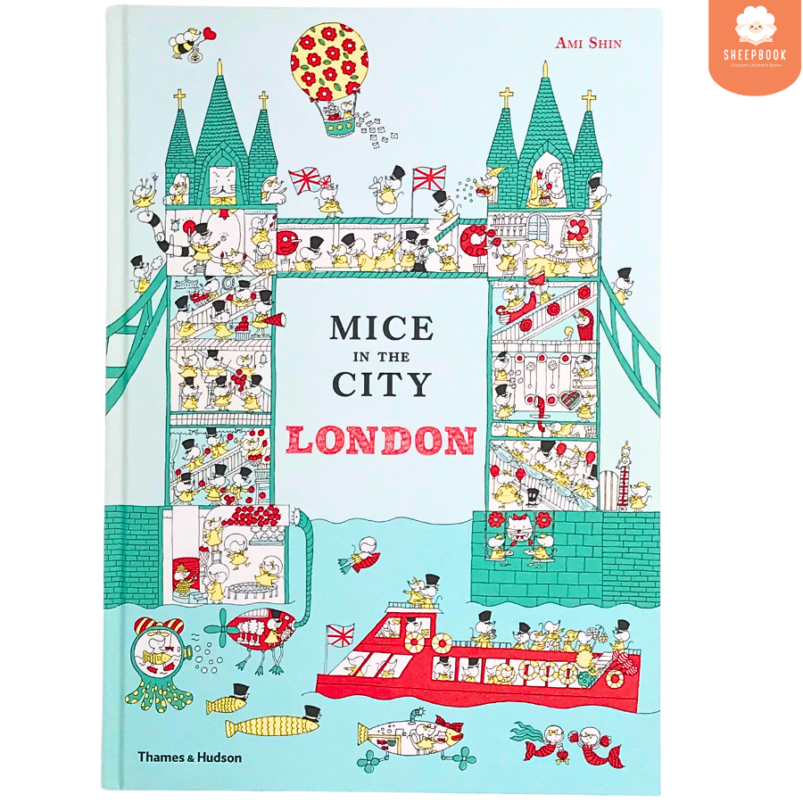 นิทานปกแข็ง Mice in the City: London สีสันสดใสน่ารัก