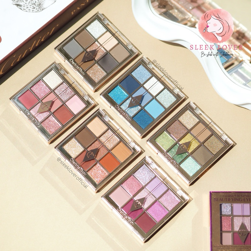 [เหลือ 1,912.- "เก็บโค้ดทักแชท”] พร้อมส่ง&แท้ CHARLOTTE TILBURY CHARLOTTE'S PALETTE OF BEAUTIFYING EYE TRENDS