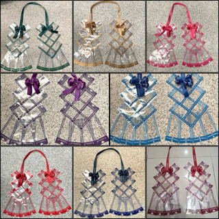 ส่งด่วน🌼พวงมาลัยเงินปัจฉิม มาลัยรับปริญญา รุ่นพวงหางปลา