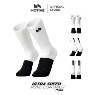 MOTIVE SOCK ULTRA SPEED ถุงเท้าวิ่ง รุ่น Pure Contrast ถุงเท้ากีฬา ถุงเท้าวิ่ง